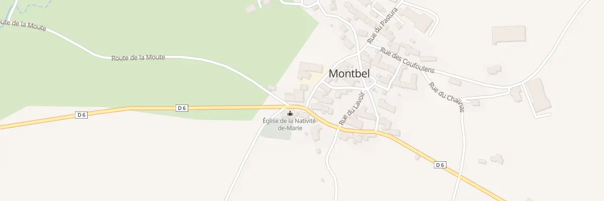 Plan du 7 Rue du Pastura à Montbel