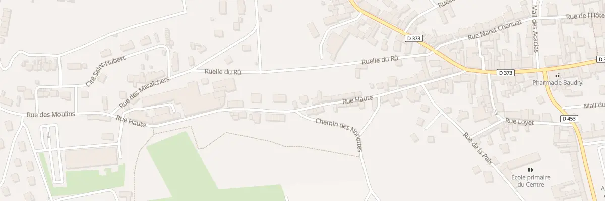 Plan du 53B Rue Haute à Sézanne