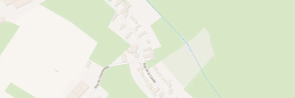 Plan du 518 Rue de la Cavée à Gommegnies