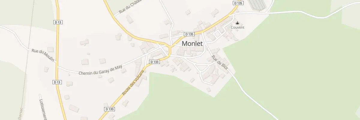 Plan du 5064 Le Bourg à Monlet