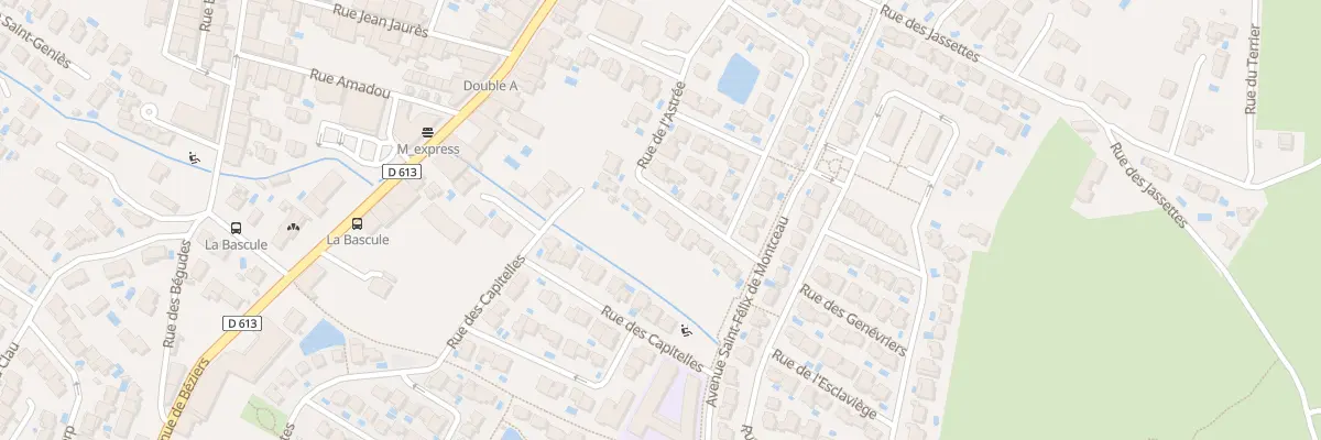 Plan du 26 Rue de l’Astree à Gigean