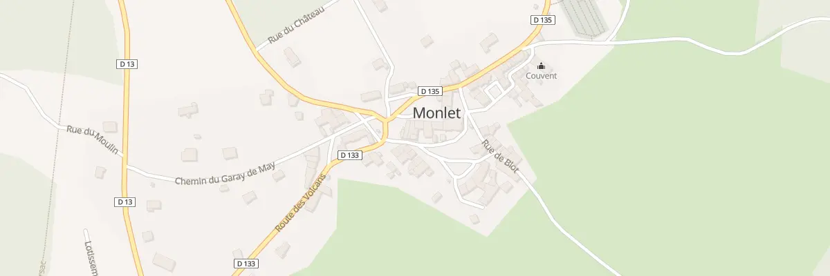 Plan du 5132 Le Bourg à Monlet
