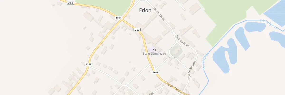 Plan du 8 Rue de l’Arbrisseau à Erlon