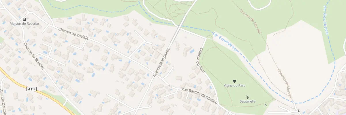 Plan du 12 Rue Bastide de l’Oulieu à Cournonterral