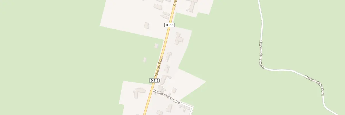 Plan du 16 Rue du Bois au Favril