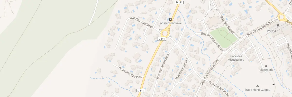 Plan du 23 Rte de Montarnaud à Vailhauquès