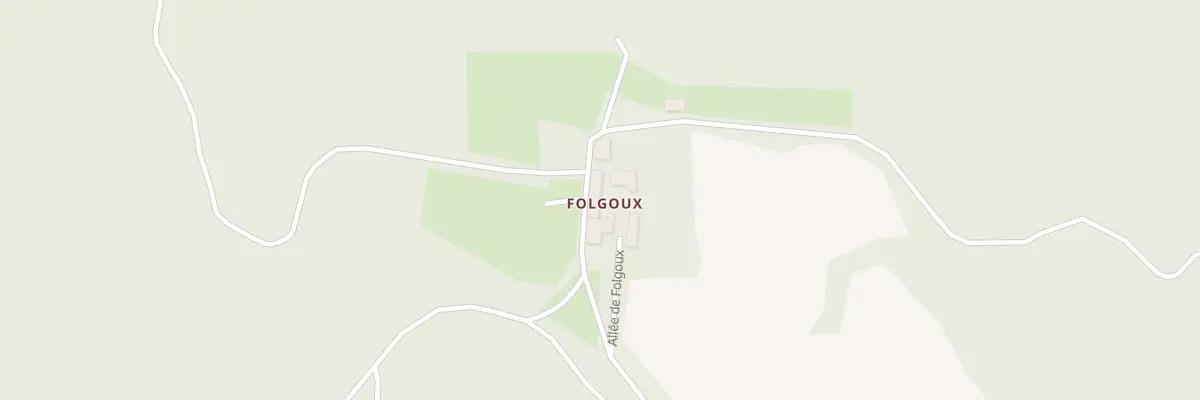 Plan du 5064 Folgoux à Malvières