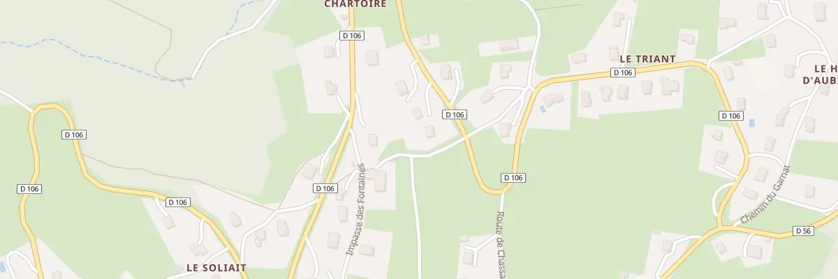 Plan du 5258 Chartoire à Saint-Ferréol-des-Côtes