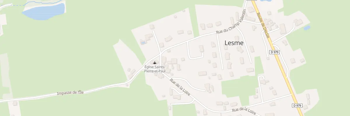 Plan du 5016 Le Bas du Creu à Lesme
