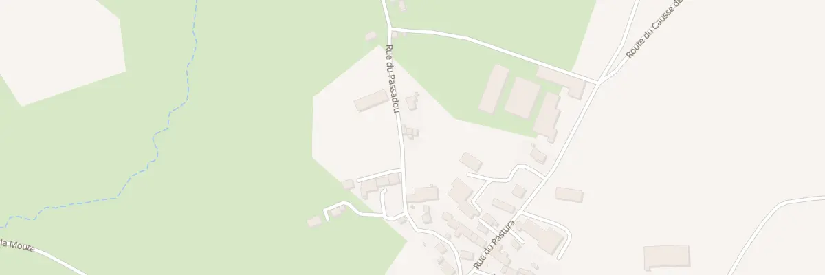 Plan du 5423 Montbel Village à Montbel