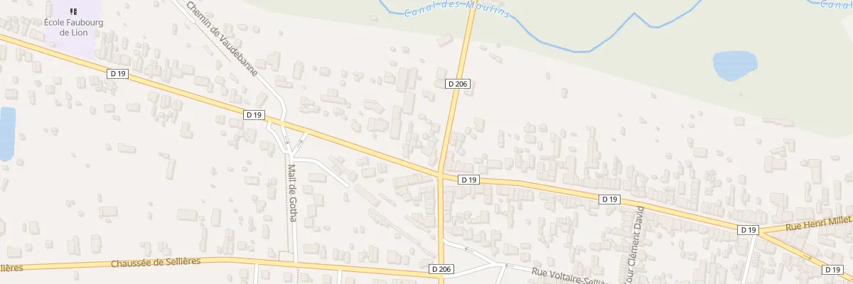 Plan du 2 Rue Gabriel Péri à Romilly-sur-Seine