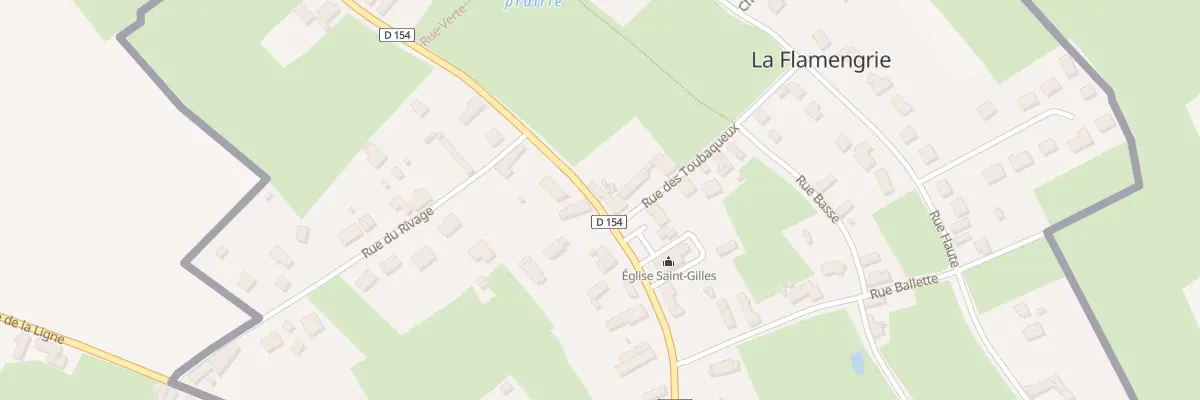 Plan du 17 Rue de l’Eglise à La Flamengrie