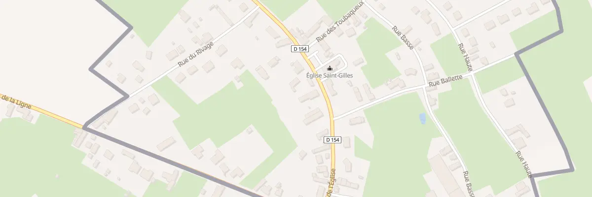 Plan du 20 Rue de l’Eglise à La Flamengrie