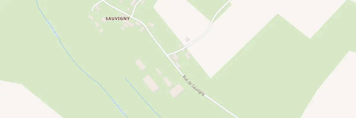 Plan du 227 Sauvigny à Aunay-en-Bazois