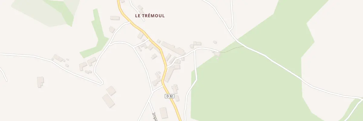 Plan du 5068 Le Tremoul à Saint-Christophe-d’Allier