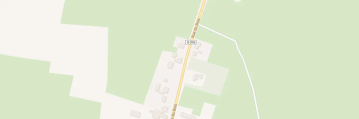 Plan du 11 Rue du Bois au Favril