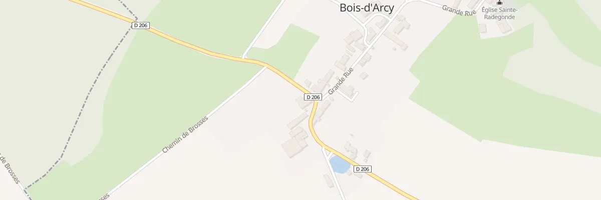 Plan du 3 Rte de Sermizelles à Bois-d’Arcy