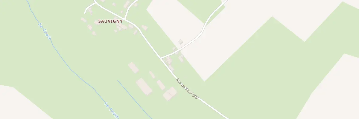 Plan du 230 Sauvigny à Aunay-en-Bazois
