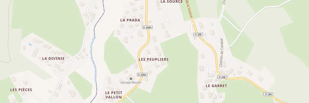 Plan du 5324 Lot Les Garraits à Vertolaye