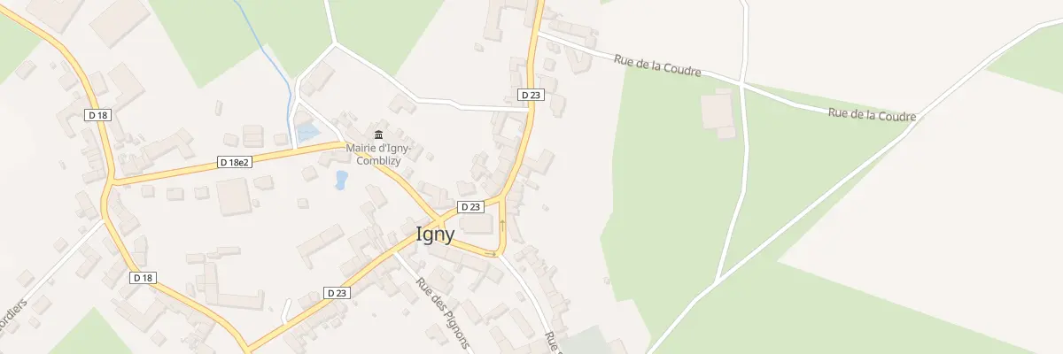 Plan du 8 Rue du Chateau Gaillard à Igny-Comblizy