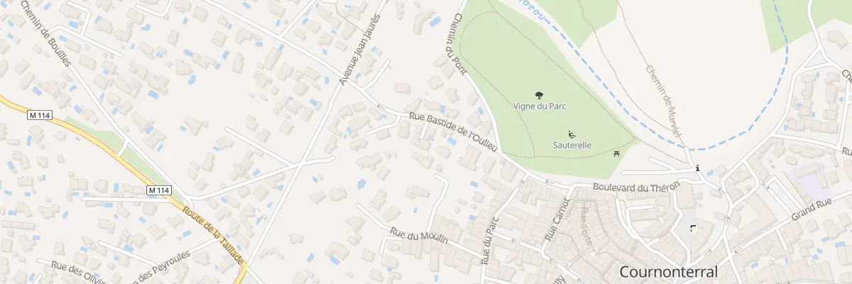 Plan du 3 Rue Bastide de l’Oulieu à Cournonterral