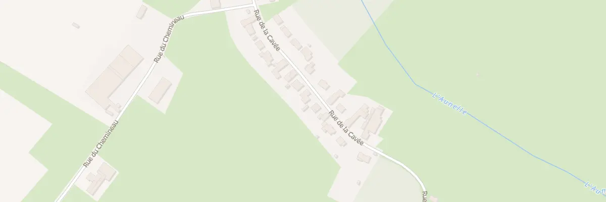 Plan du 715 Rue de la Cavée à Gommegnies