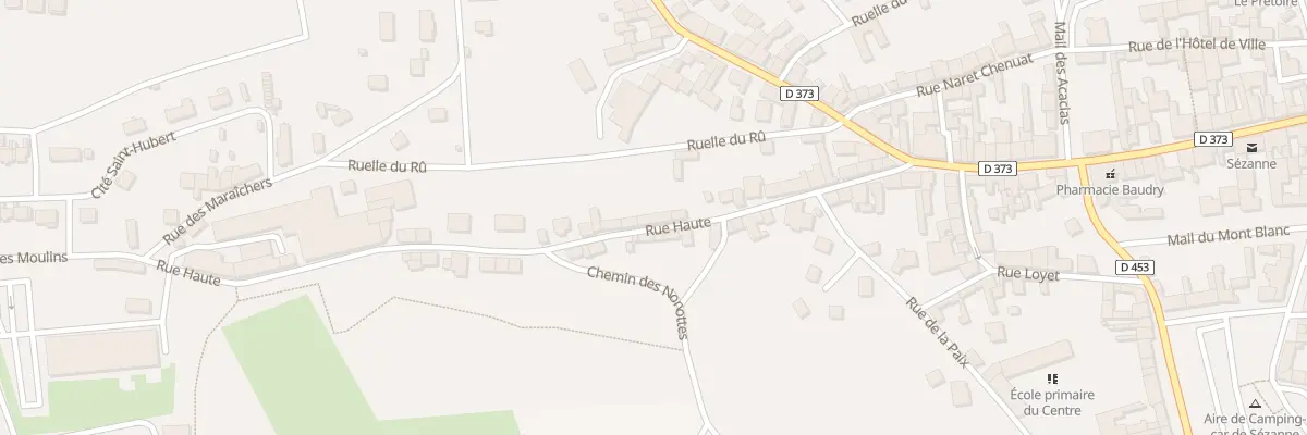 Plan du 41 Rue Haute à Sézanne
