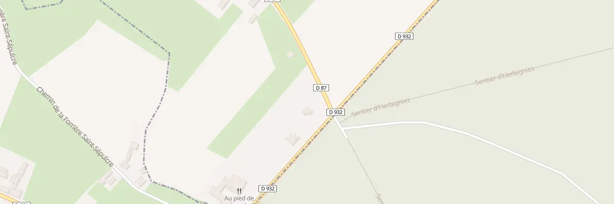 Plan du 17 Chs Brunehaut à Gommegnies