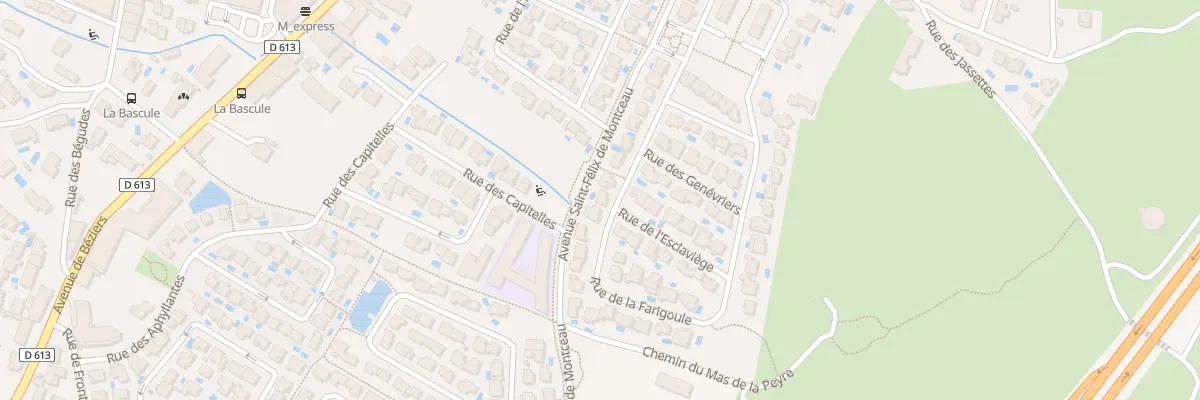 Plan du 18 Rue de la Farigoule à Gigean