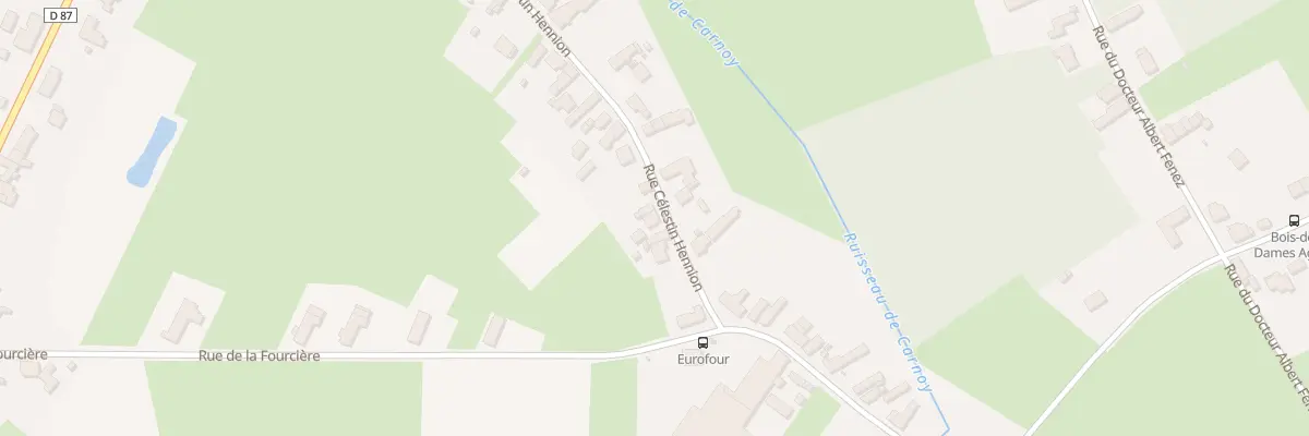 Plan du 467 Rue Celestin Hennion à Gommegnies
