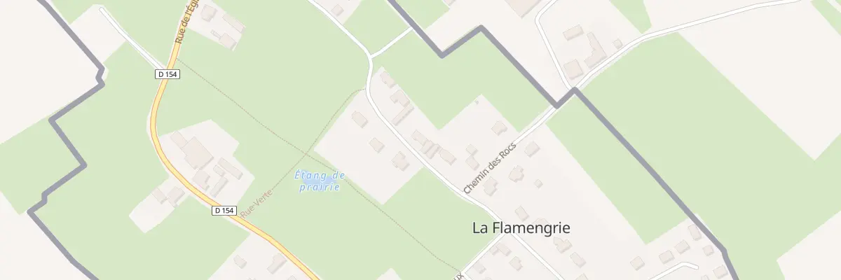 Plan du 31 Rue Haute à La Flamengrie