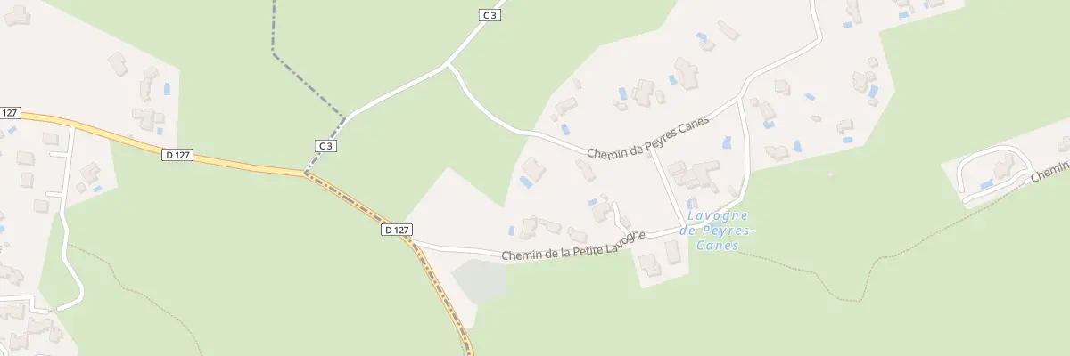 Plan de Che de Peyres Canes à Viols-en-Laval