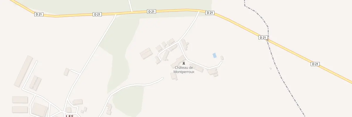 Plan du 5204 Montpeyroux à Saint-Léon