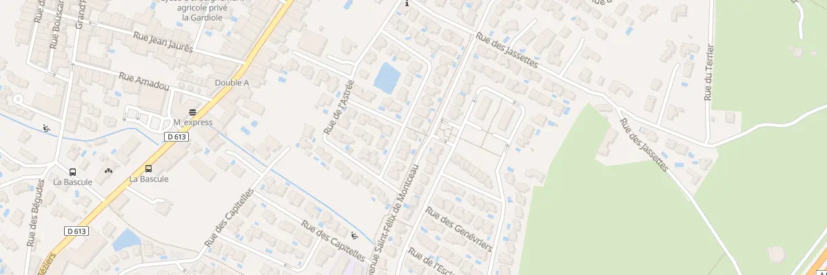 Plan du 9B Rue de la Draille à Gigean