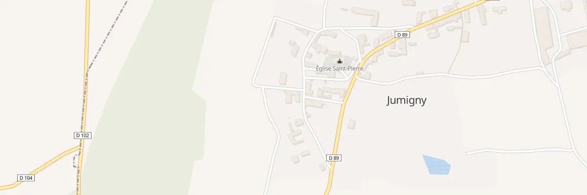 Plan du 8 Rue de Hédouville à Jumigny