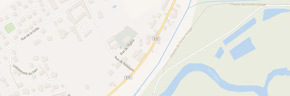 Plan du 20 Rte de Saron à Marcilly-sur-Seine