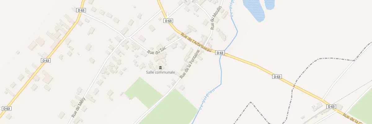 Plan du 6 Rue de la Fontaine à Erlon