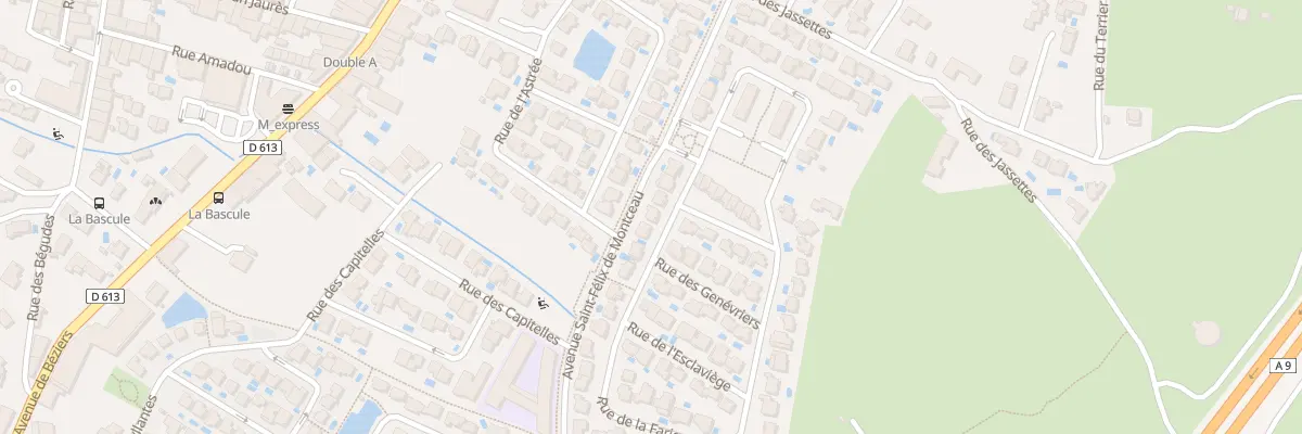 Plan du 8 Rue de la Farigoule à Gigean