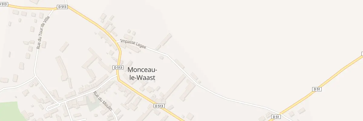 Plan du 9 Imp Legee à Monceau-le-Waast