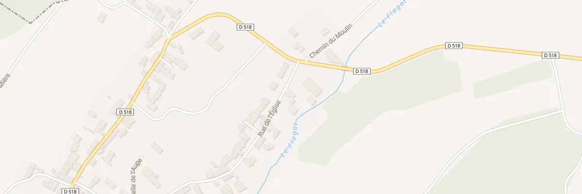 Plan du 1 Rue de l’Eglise à Nesle-le-Repons