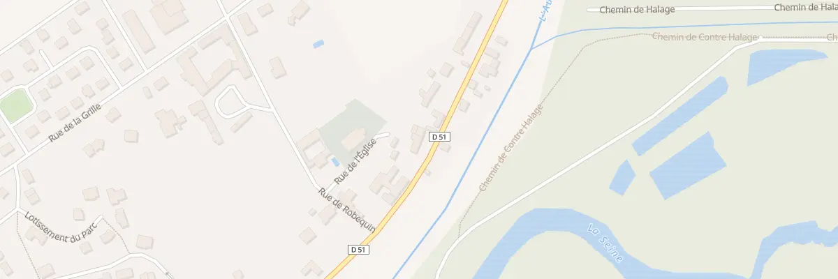 Plan du 17 Rte de Saron à Marcilly-sur-Seine
