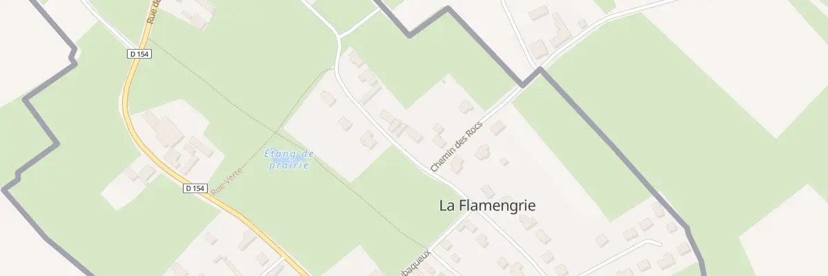 Plan du 27 Rue Haute à La Flamengrie