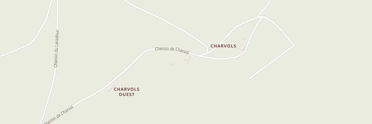 Plan du 5067 Charvols Ouest à Malvières