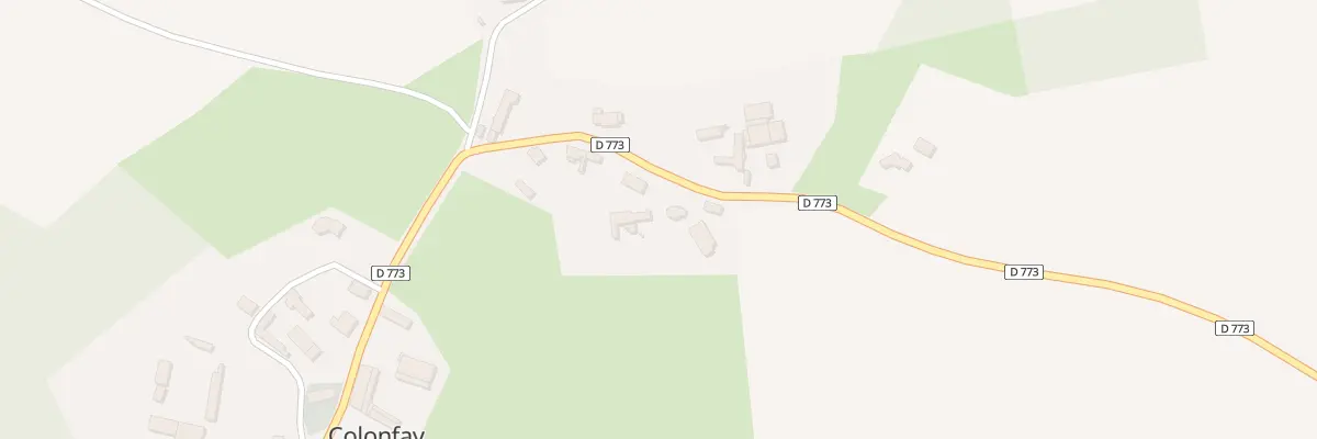 Plan du 8 Che de le Sourd à Colonfay