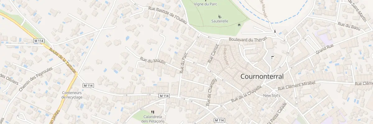 Plan du 5 Rue du Parc à Cournonterral