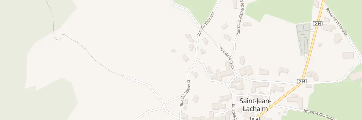 Plan du 5206 Le Bourg à Saint-Jean-Lachalm