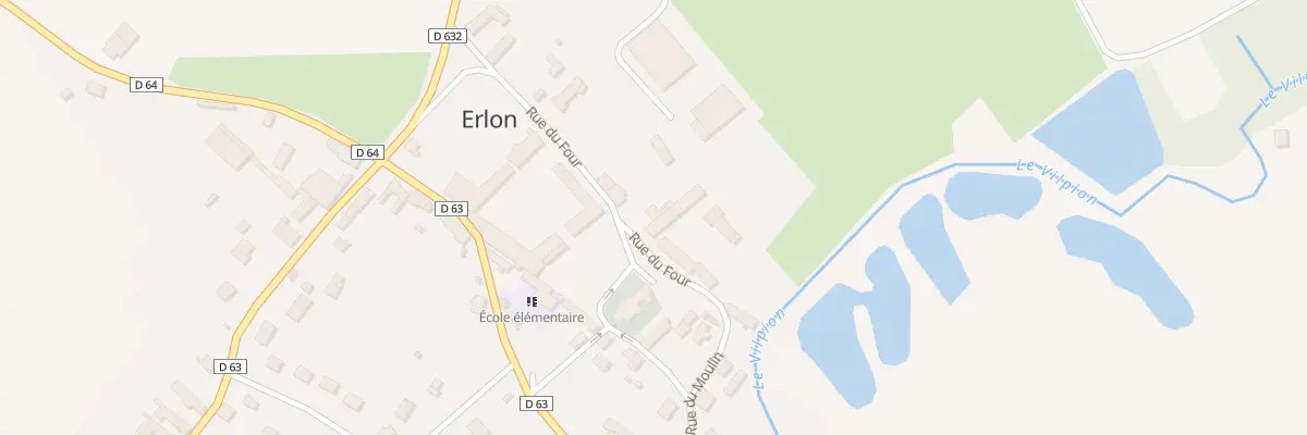 Plan du 15 Rue du Four à Erlon