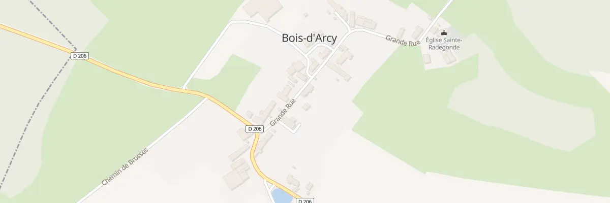 Plan du 6 Gr Grande Rue à Bois-d’Arcy