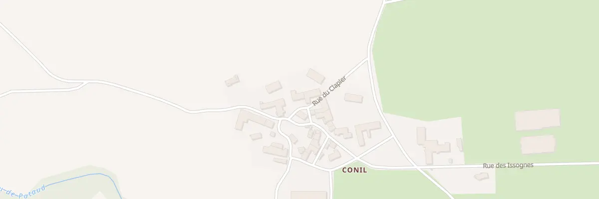 Plan du 5066A Conil à Saint-Jean-Lachalm