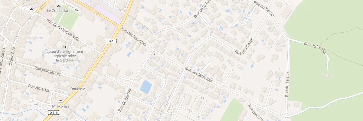 Plan du 21 Rue des Jassettes à Gigean